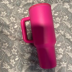 Vibrant Pink Travel Mug